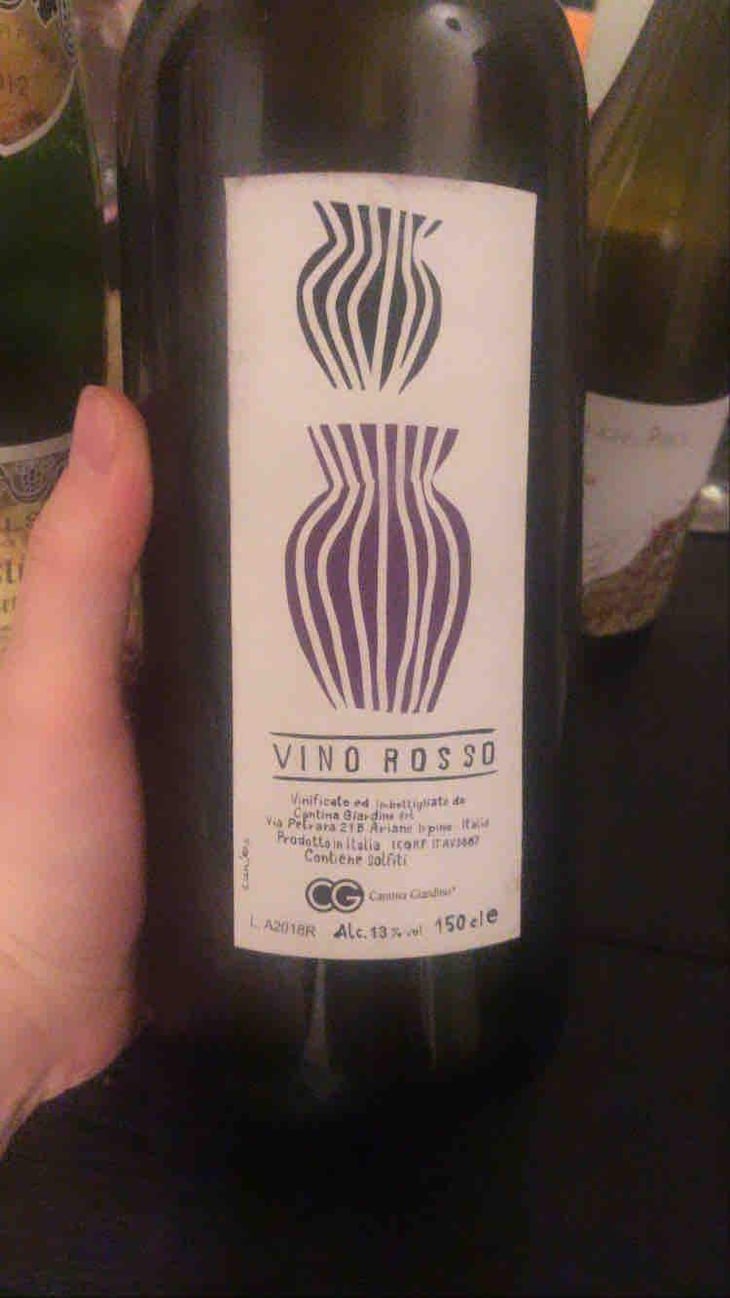 Rosso Anfora - Cantina Giardino - Antonio Di Gruttola & Daniela De Gruttola 