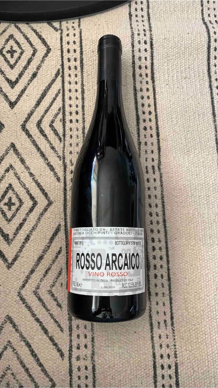 Rosso Arcaico - Azienda Agricola Andrea Occhipinti - Andrea Occhipinti 