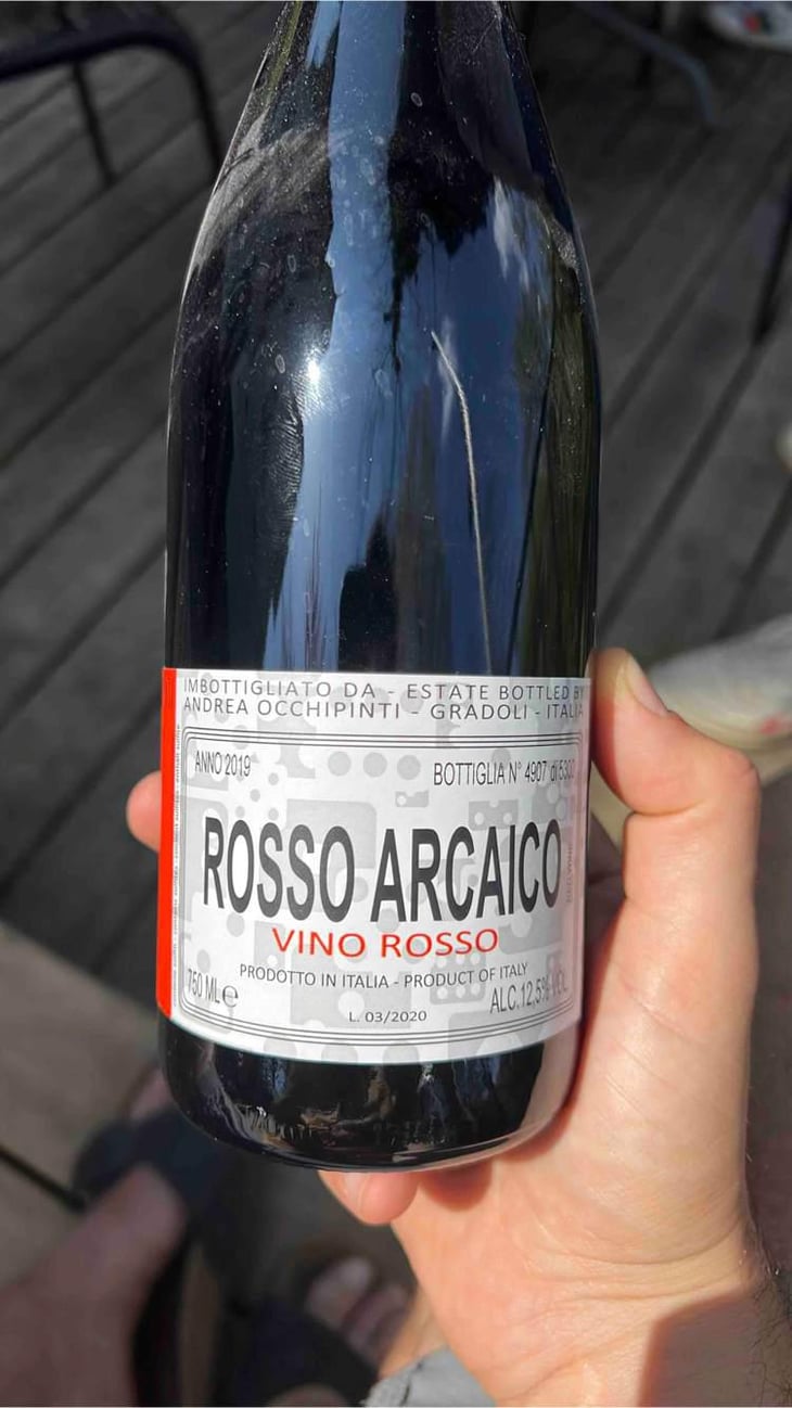 Rosso Arcaico - Azienda Agricola Andrea Occhipinti - Andrea Occhipinti 