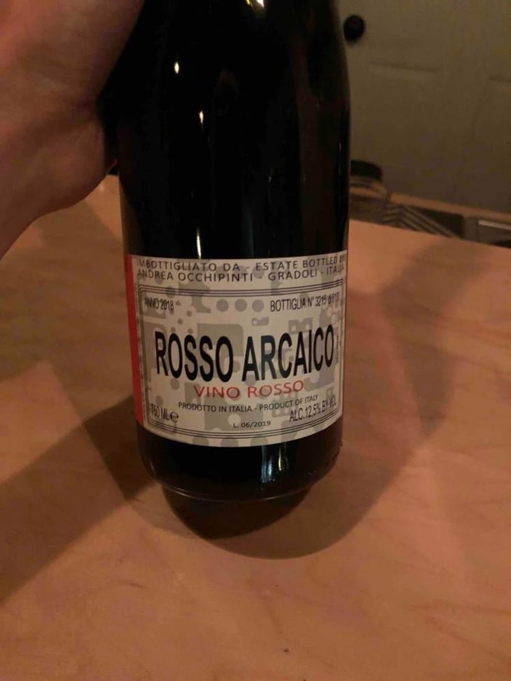 Rosso Arcaico - Azienda Agricola Andrea Occhipinti - Andrea Occhipinti 