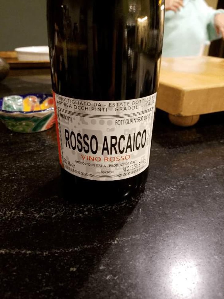 Rosso Arcaico - Azienda Agricola Andrea Occhipinti - Andrea Occhipinti 