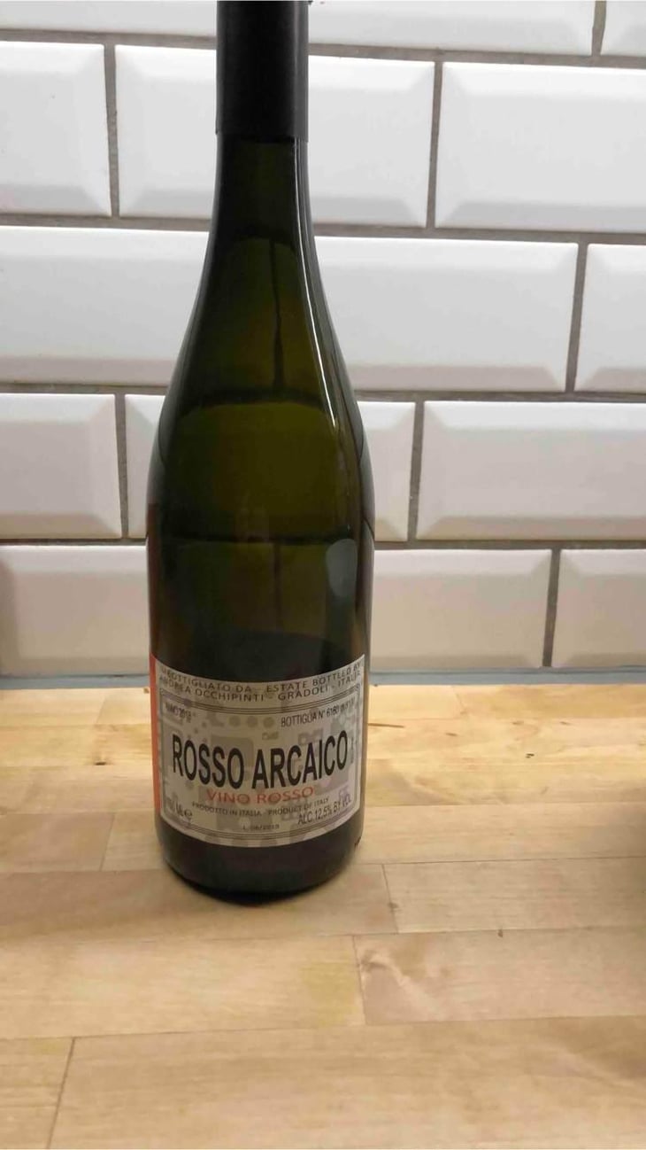 Rosso Arcaico - Azienda Agricola Andrea Occhipinti - Andrea Occhipinti 