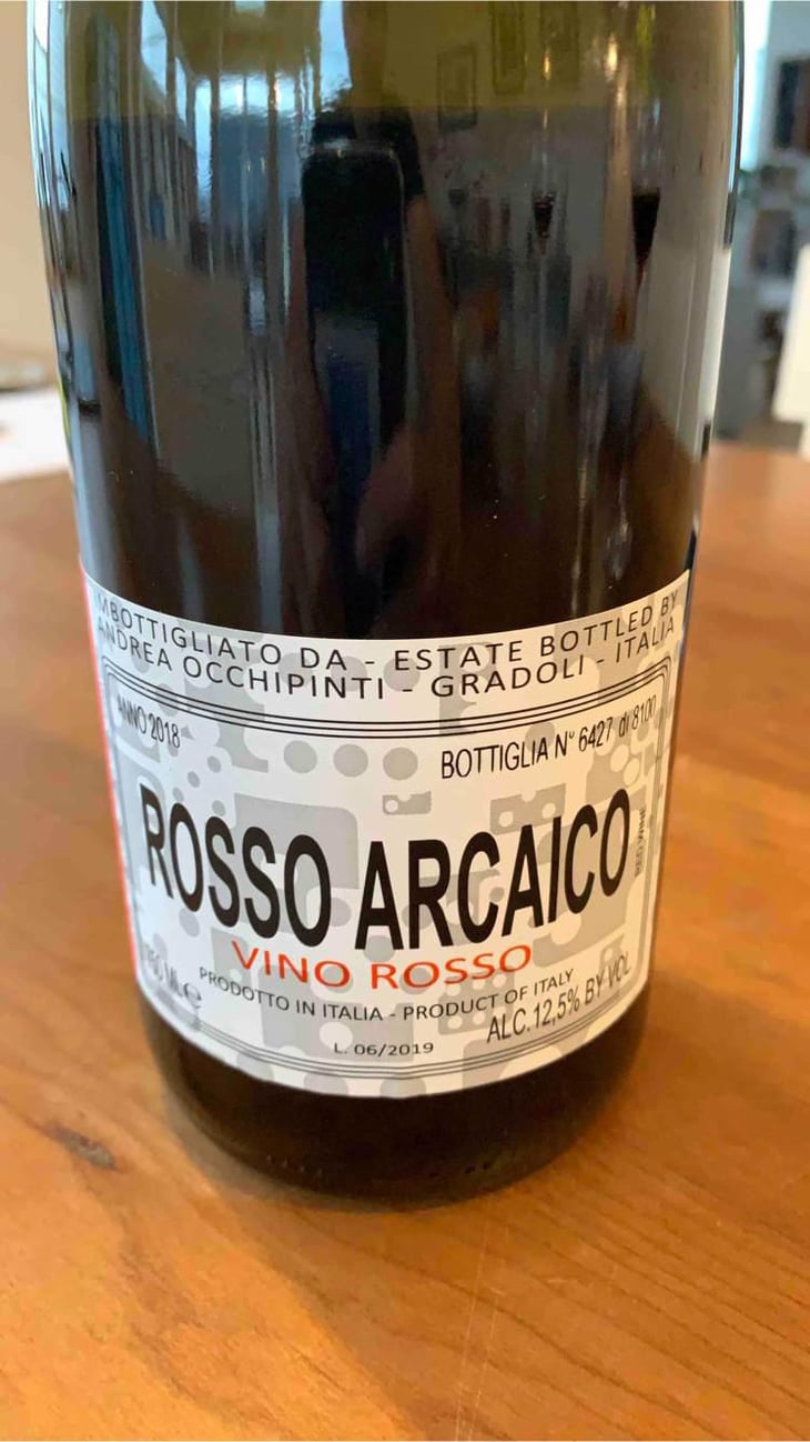 Rosso Arcaico - Azienda Agricola Andrea Occhipinti - Andrea Occhipinti 