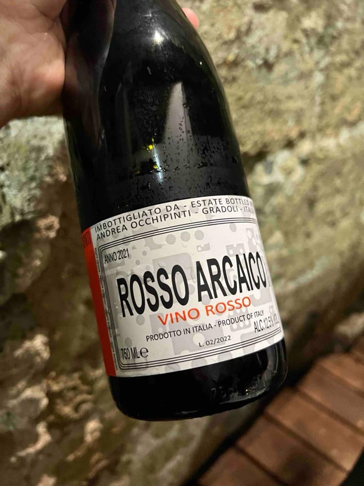 Rosso Arcaico - Azienda Agricola Andrea Occhipinti - Andrea Occhipinti 