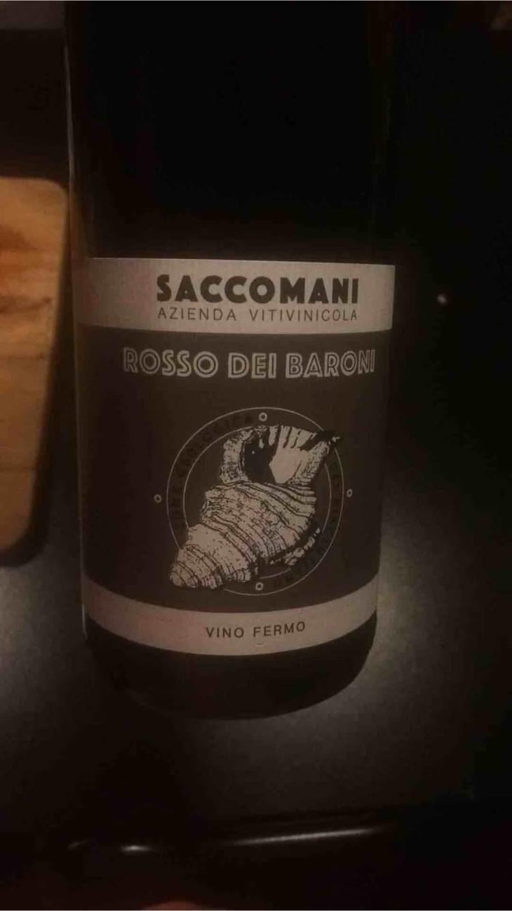 Rosso Dei Baroni - Azienda Vitivinicola Saccomani - Saccomani Giuseppe, Luca e Claudia -2019