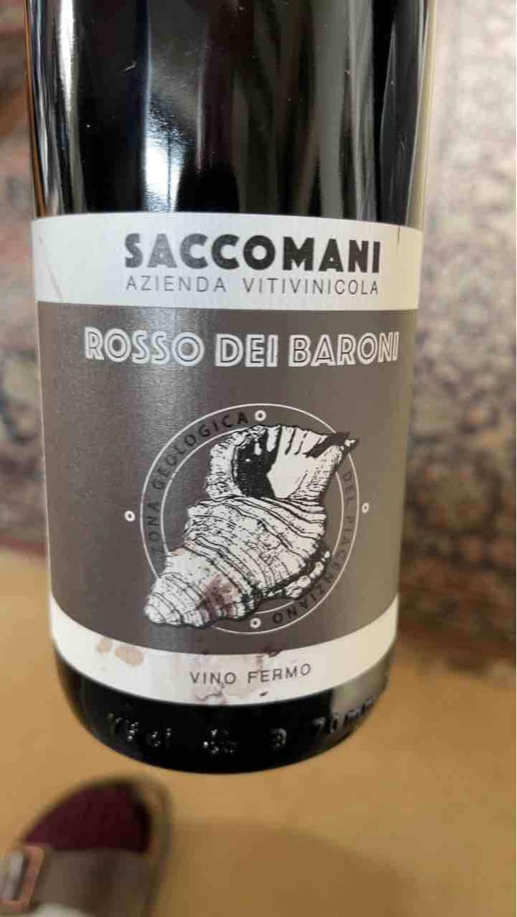 Rosso Dei Baroni - Azienda Vitivinicola Saccomani - Saccomani Giuseppe, Luca e Claudia -2019