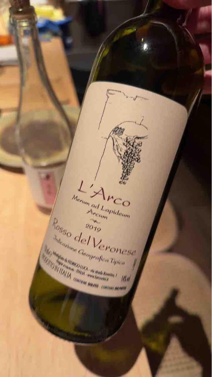 Rosso del Veronese - L'Arco Vini - Luca Fedrigo -2019