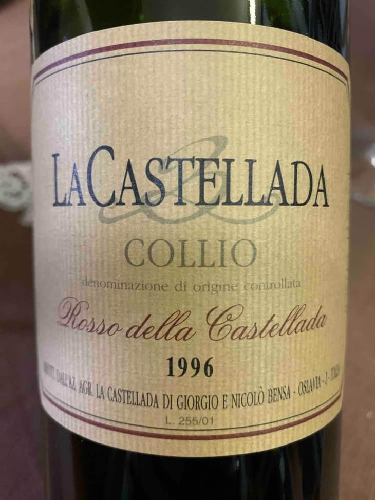 Rosso della Castellada - La Castellada - Giorgio Bensa 