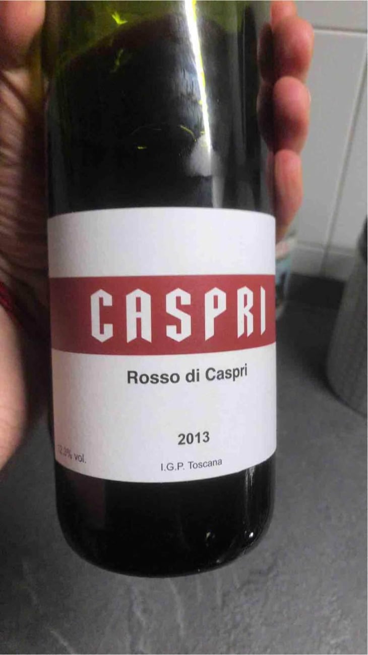 Rosso di Caspri - Fattoria di Caspri - Bertrand Habsiger 