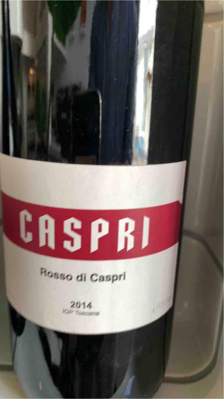 Rosso di Caspri - Fattoria di Caspri - Bertrand Habsiger 