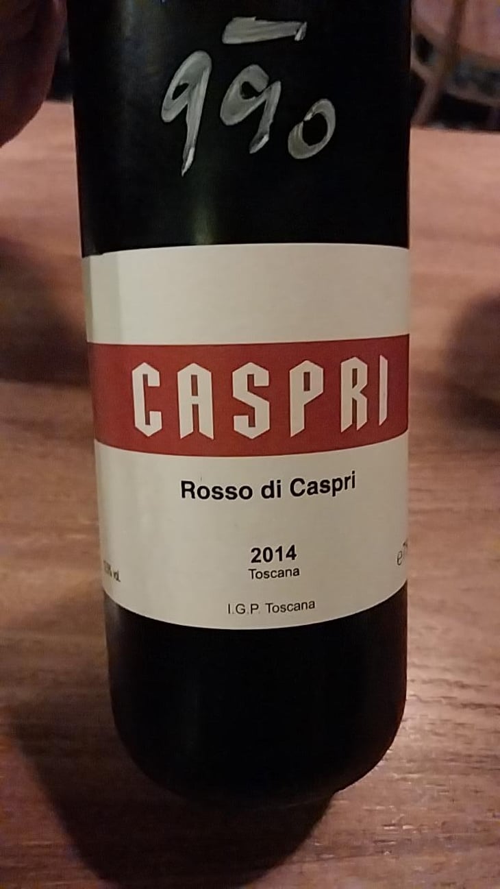 Rosso di Caspri - Fattoria di Caspri - Bertrand Habsiger 