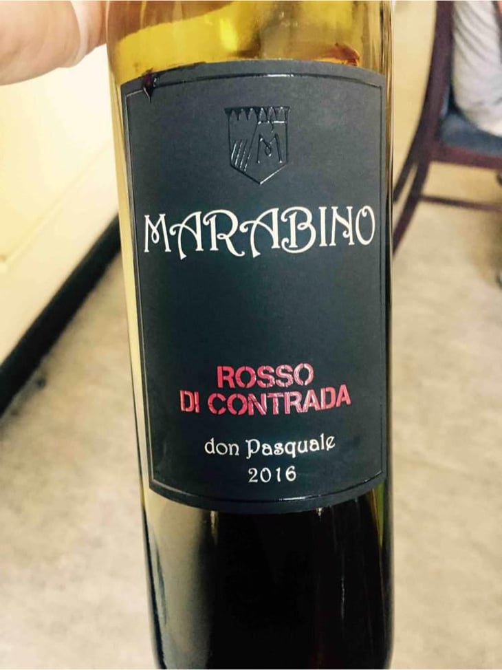 Rosso di Contrada Don Pasquale - Società Agricola Marabino - Pierpaolo Messina 