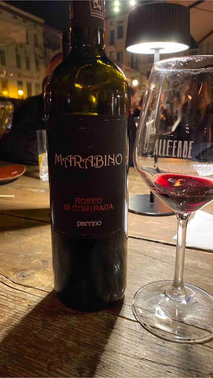 Rosso di Contrada (old label) - Società Agricola Marabino - Pierpaolo Messina 