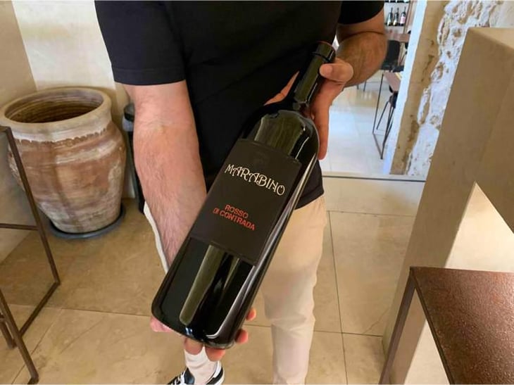 Rosso di Contrada (old label) - Società Agricola Marabino - Pierpaolo Messina 