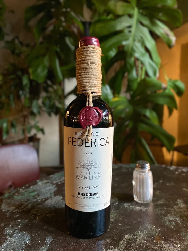 Il Rosso Di Federica - Cantina Marilina - Angelo, Marilina & Federica Paternò 