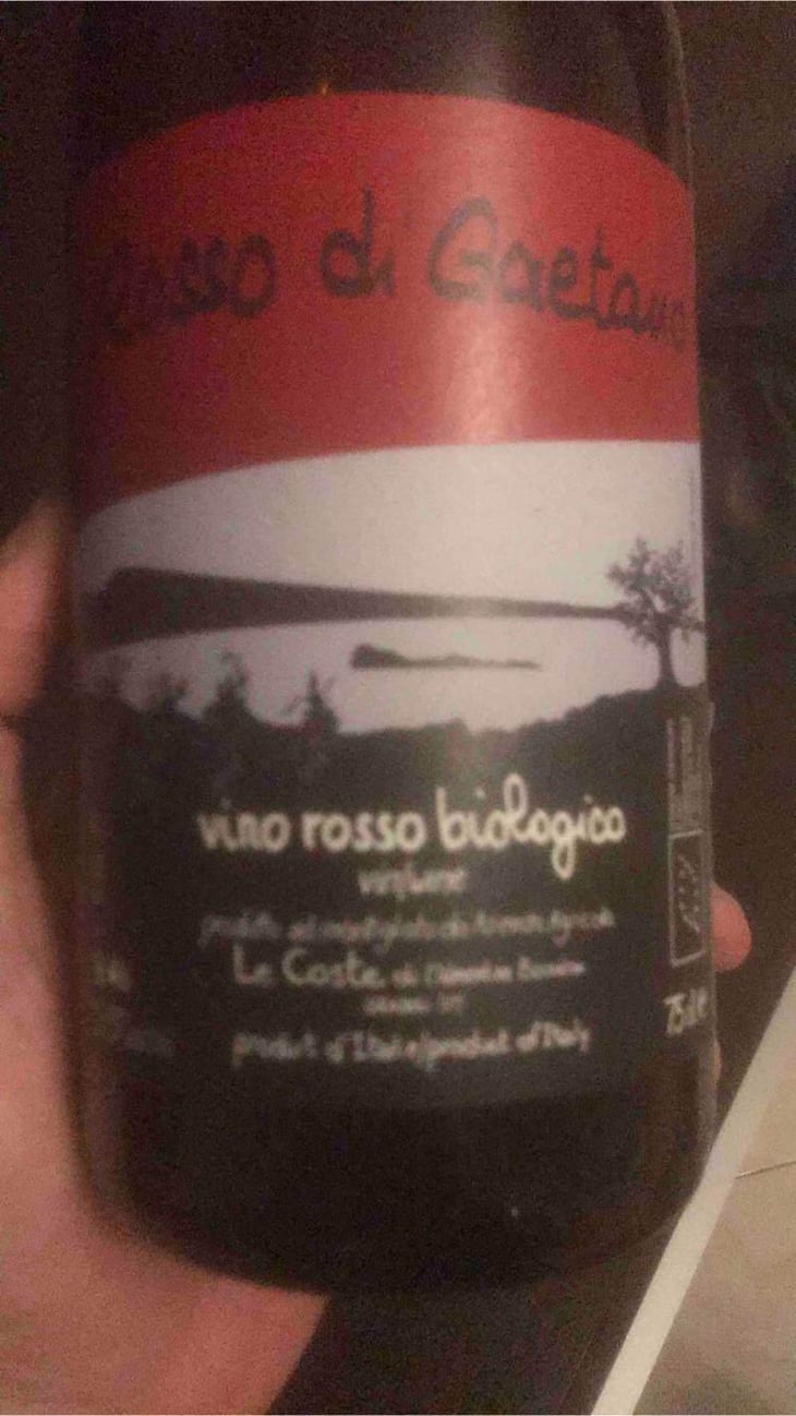 Rosso Di Gaetano - Le Coste - Clémentine Bouveron & Gianmarco Antonuzi 