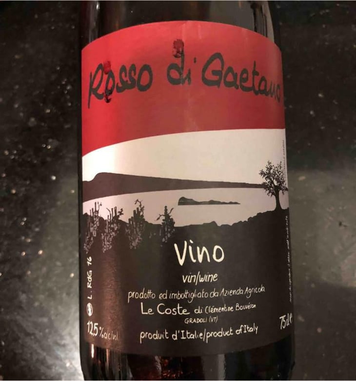 Rosso Di Gaetano - Le Coste - Clémentine Bouveron & Gianmarco Antonuzi 