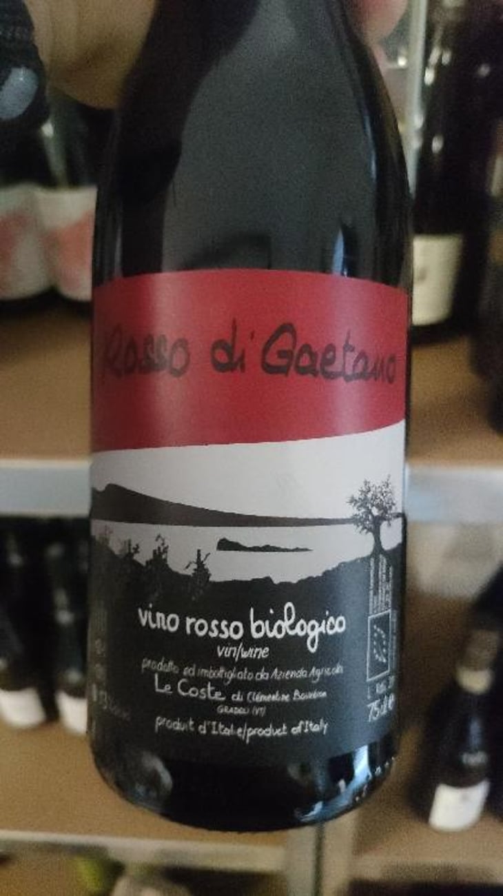 Rosso Di Gaetano - Le Coste - Clémentine Bouveron & Gianmarco Antonuzi 