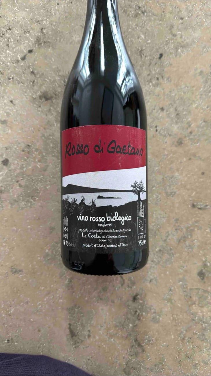 Rosso Di Gaetano - Le Coste - Clémentine Bouveron & Gianmarco Antonuzi 