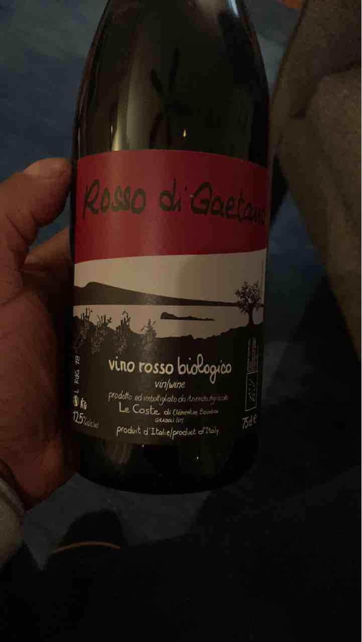 Rosso Di Gaetano - Le Coste - Clémentine Bouveron & Gianmarco Antonuzi 