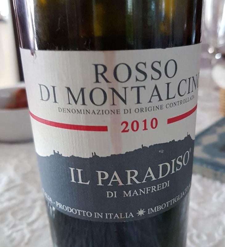 Rosso di Montalcino - Il Paradiso di Manfredi - Florio Guerrini 