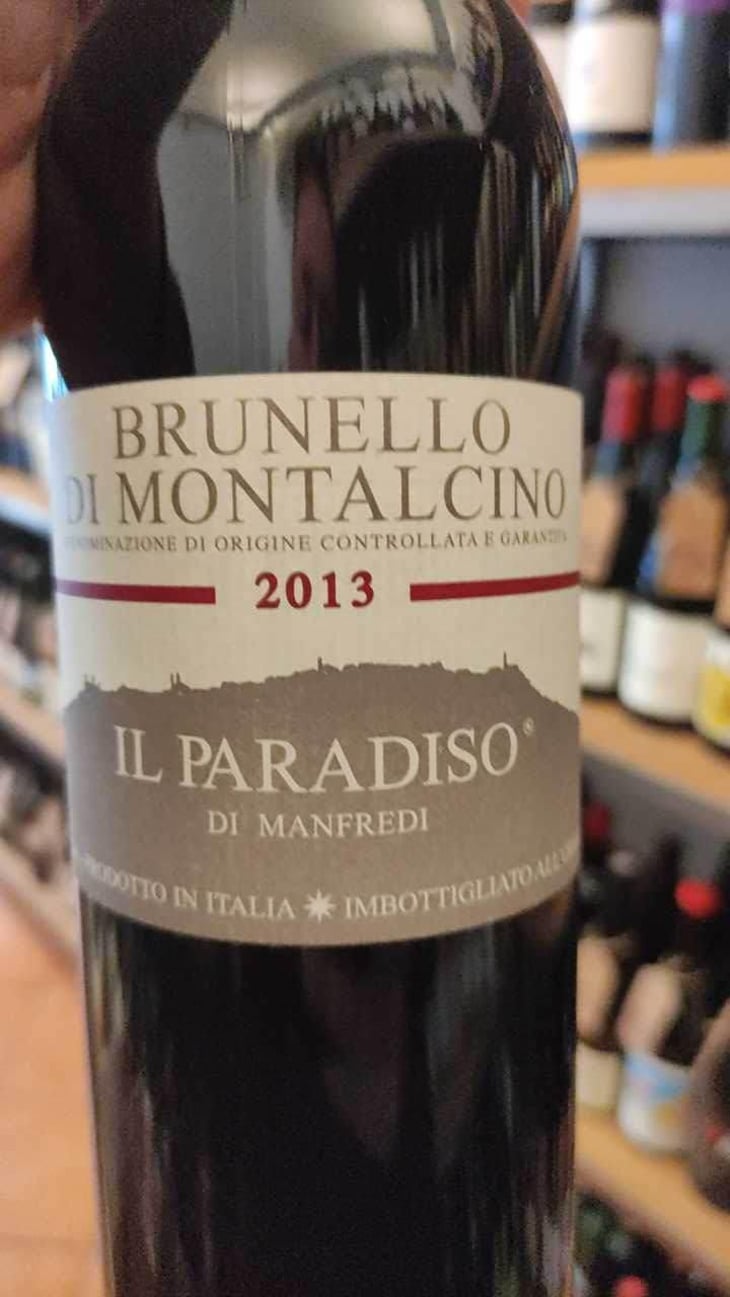 Rosso di Montalcino - Il Paradiso di Manfredi - Florio Guerrini 