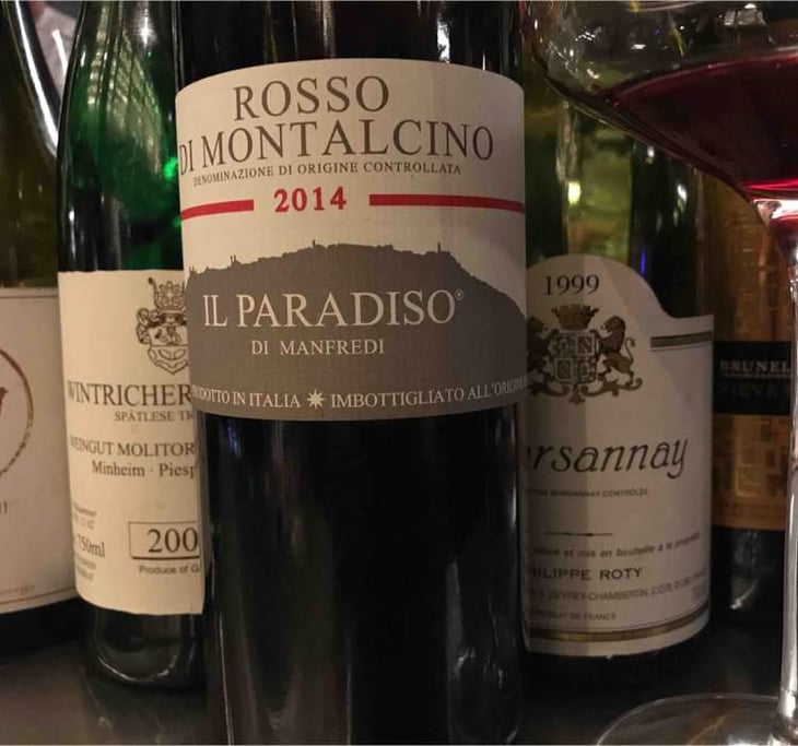 Rosso di Montalcino - Il Paradiso di Manfredi - Florio Guerrini 