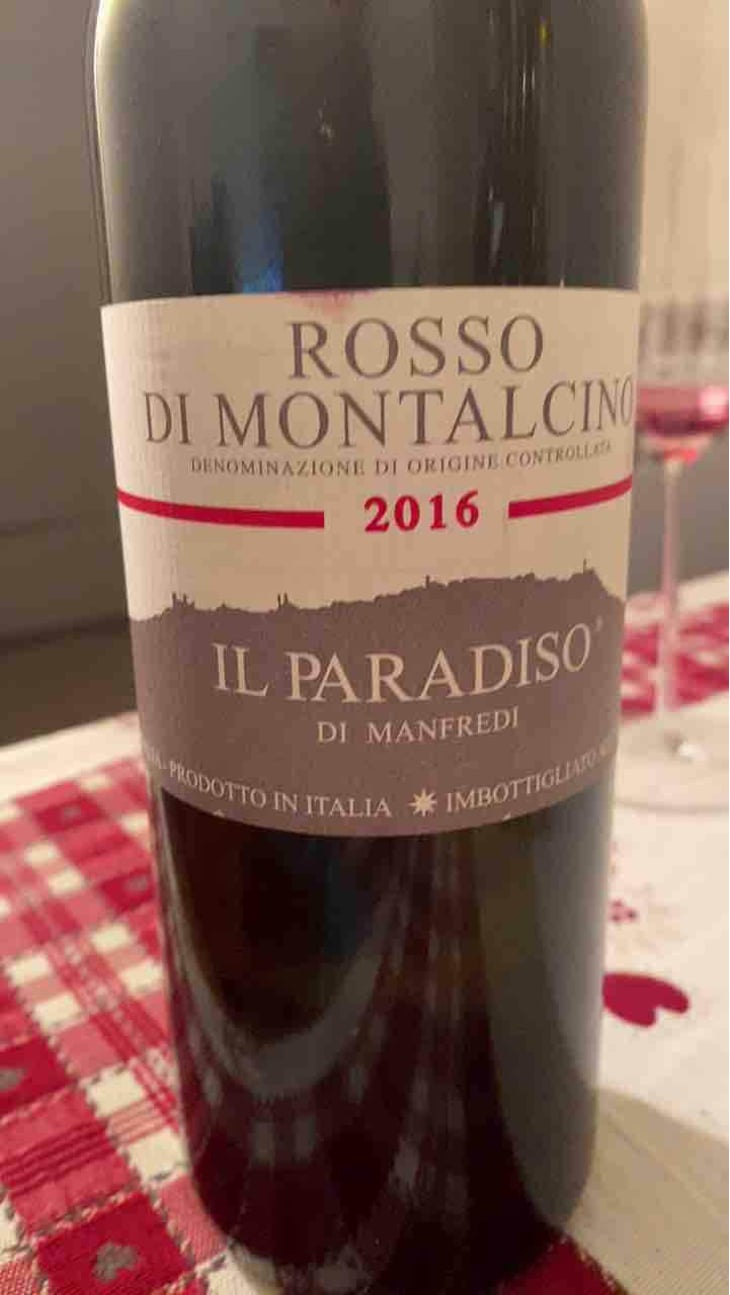 Rosso di Montalcino - Il Paradiso di Manfredi - Florio Guerrini 