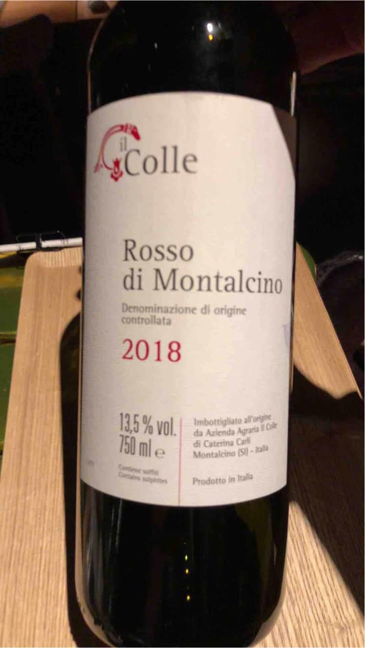 Rosso di Montalcino - Il Colle Di Carli - Caterina Carli -2017
