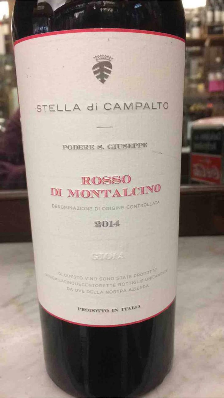 Rosso Di Montalcino - Podere San Giuseppe - Stella di Campalto 