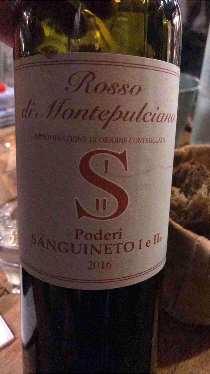 Rosso di Montepulciano - Poderi Sanguineto - Dora Forsoni 