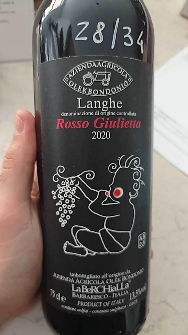 Rosso Giulietta - Cascina La Berchialla - Olek Bondonio 