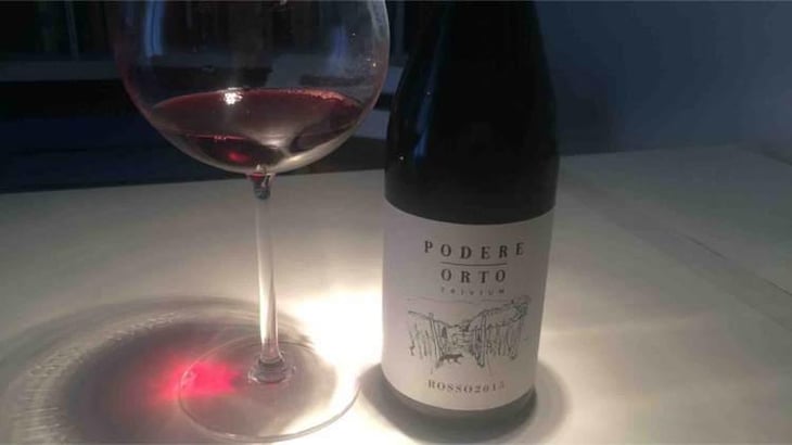 Rosso (label from 2015) - Podere Orto Trivium - Simona De Vecchis & Giuliano Salesi 