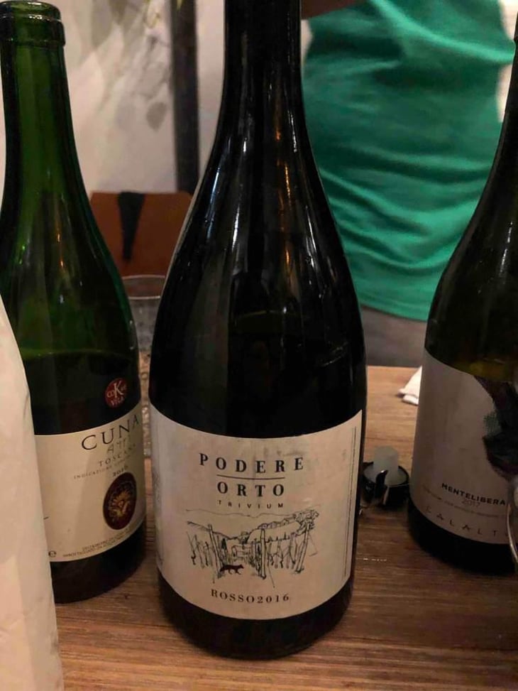 Rosso (label from 2015) - Podere Orto Trivium - Simona De Vecchis & Giuliano Salesi 