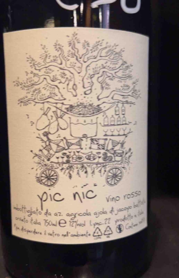 Rosso Pic Nic - Azienda Agricola Ajola - Jacopo Battista 