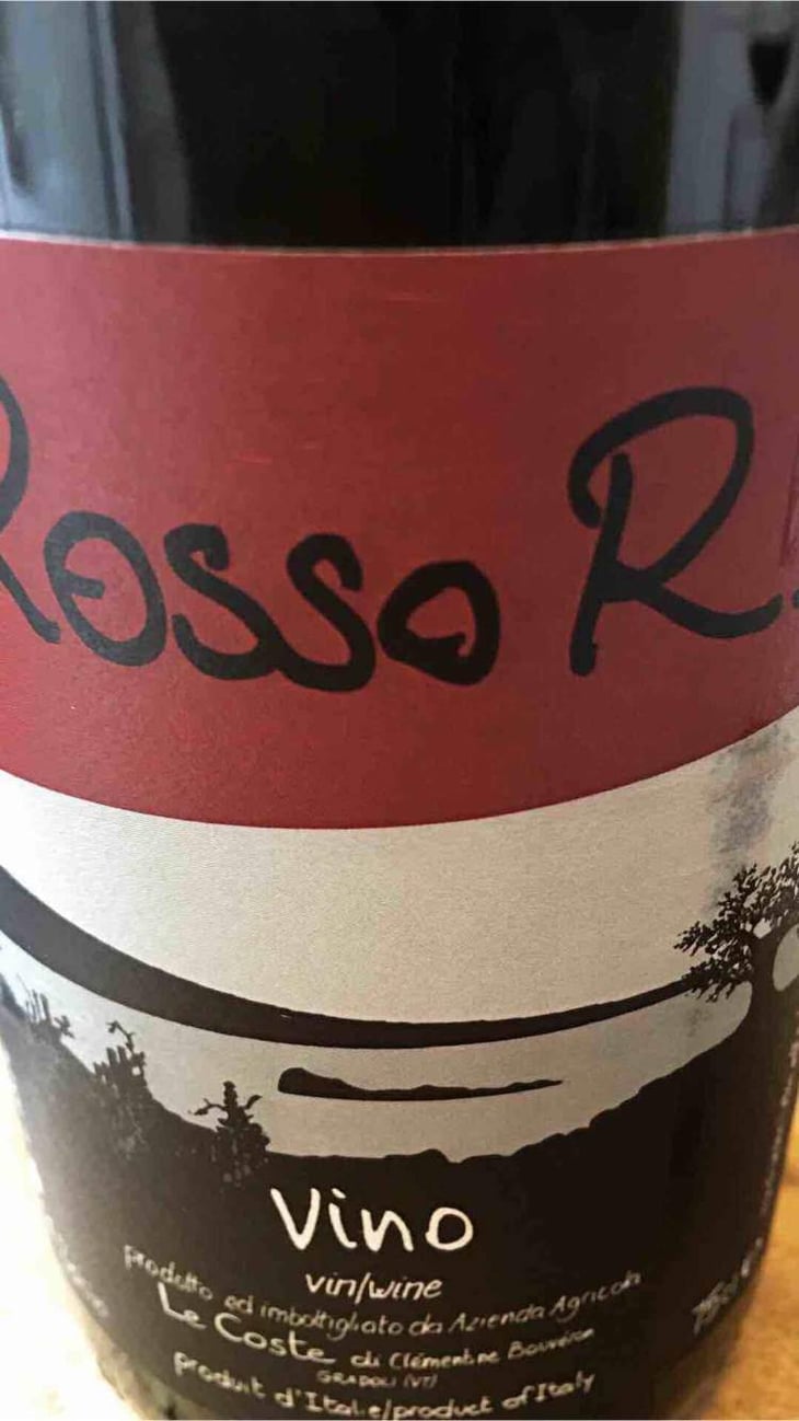 Rosso R - Le Coste - Clémentine Bouveron & Gianmarco Antonuzi 