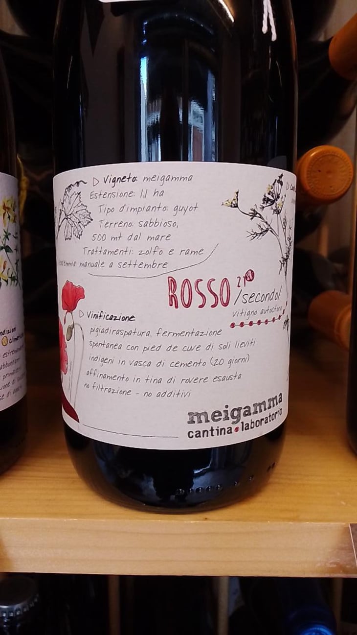 Rosso Secondo - Meigamma - Giuseppe Pusceddu 