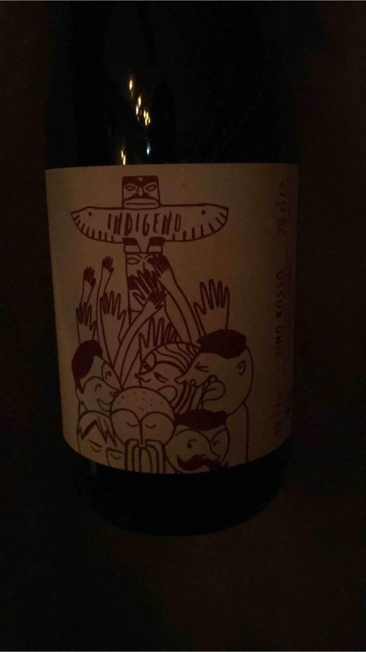 Rosso - Cantina Indigeno (TEMPORARILY CLOSED) - Alfredo Giugno, Loreto Lamolinara, Nicola Reginaldi 
