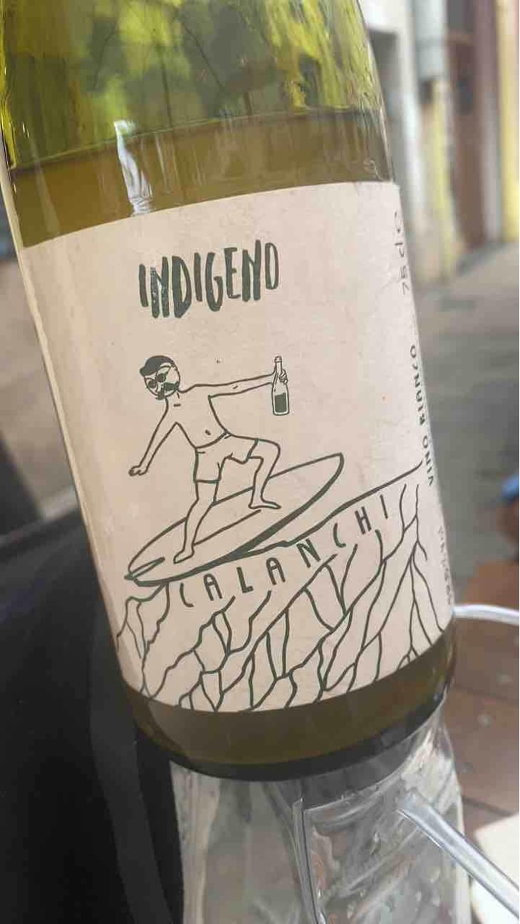 Calanchi Bianco - Cantina Indigeno (TEMPORARILY CLOSED) - Alfredo Giugno, Loreto Lamolinara, Nicola Reginaldi 