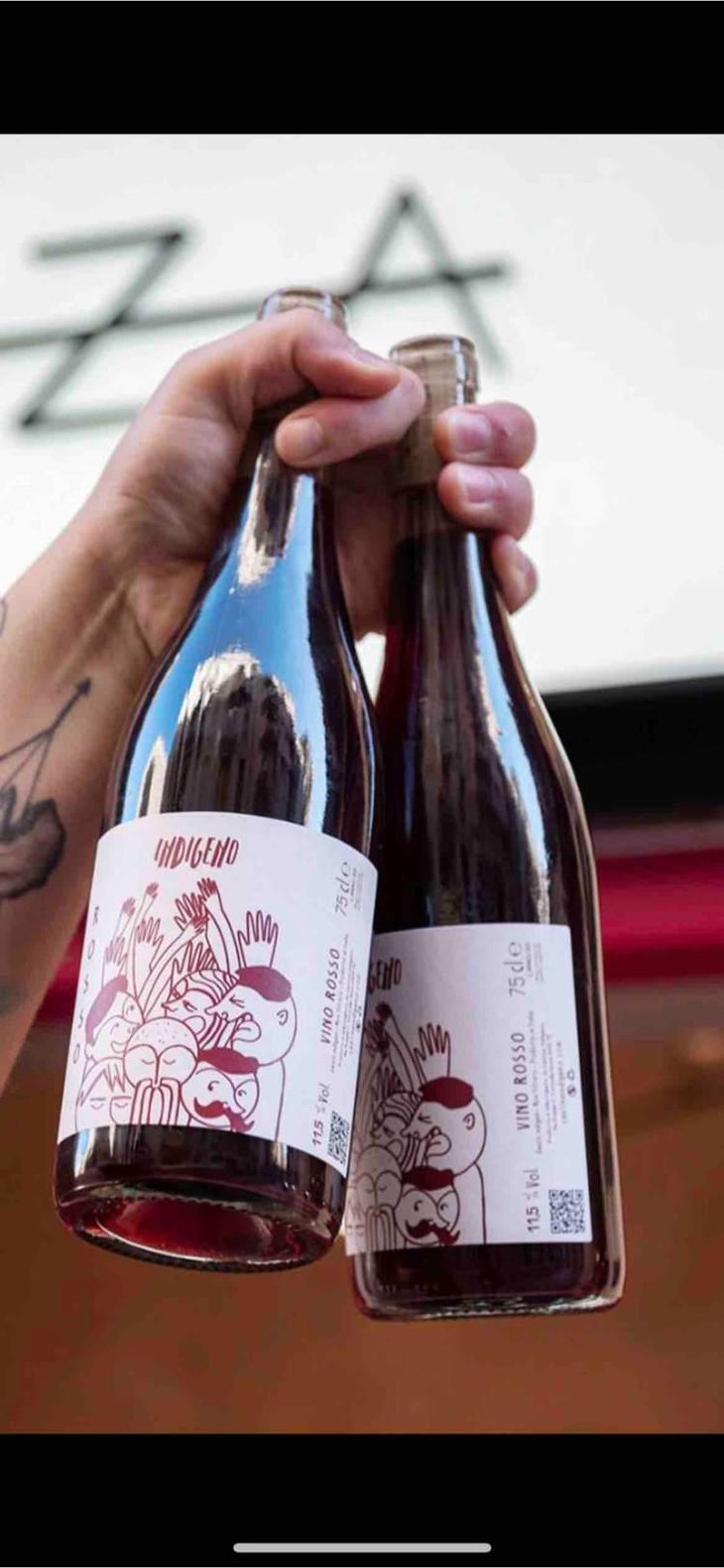 Rosso - Cantina Indigeno (TEMPORARILY CLOSED) - Alfredo Giugno, Loreto Lamolinara, Nicola Reginaldi 