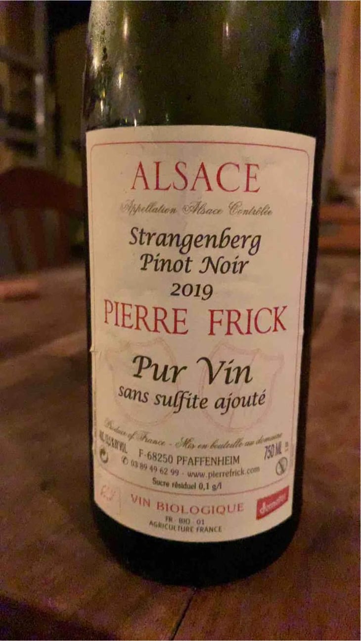 Rot-Murlé Pinot Noir - Domaine Pierre Frick - Jean-Pierre, Chantal et Thomas Frick 