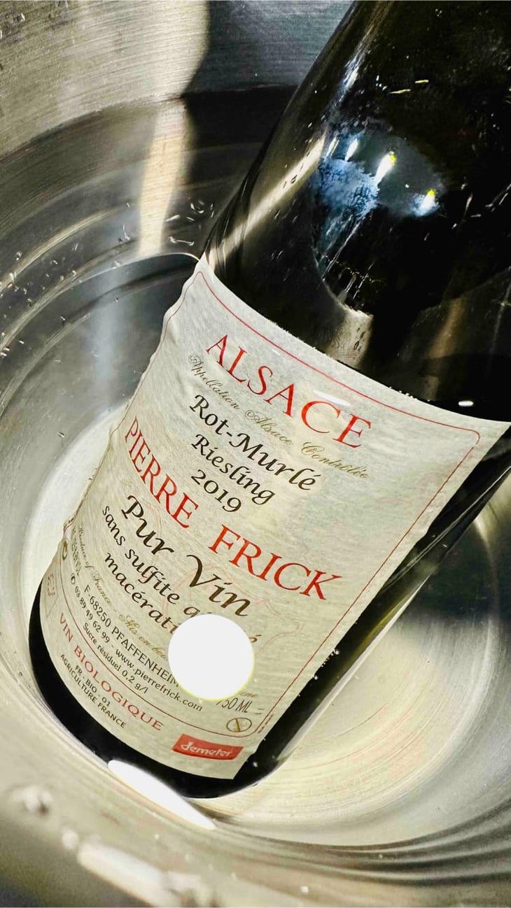 Rot Murlé Riesling Macération - Domaine Pierre Frick - Jean-Pierre, Chantal et Thomas Frick 