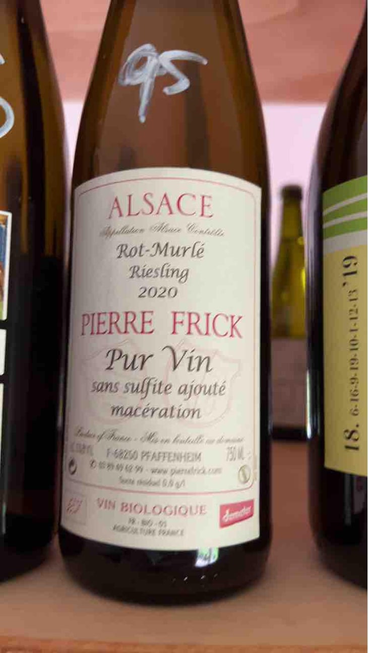 Rot Murlé Riesling Macération - Domaine Pierre Frick - Jean-Pierre, Chantal et Thomas Frick 