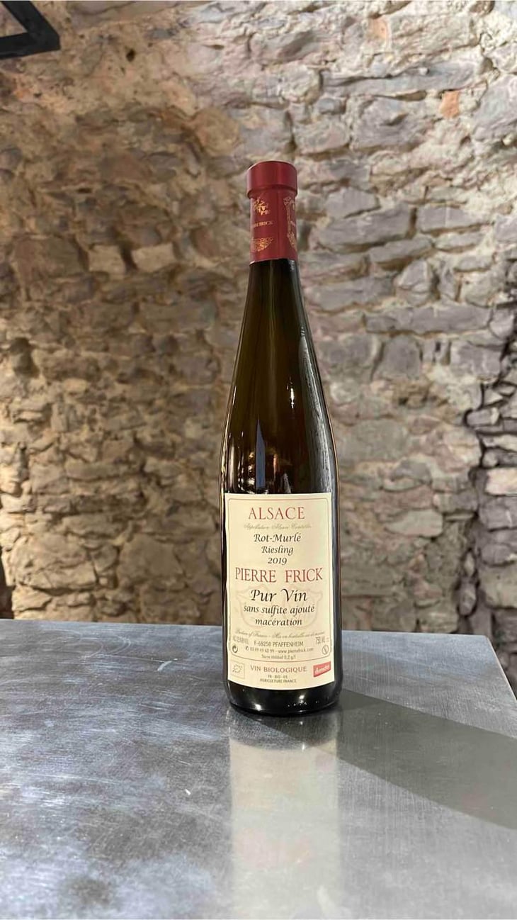 Rot Murlé Riesling Macération - Domaine Pierre Frick - Jean-Pierre, Chantal et Thomas Frick 