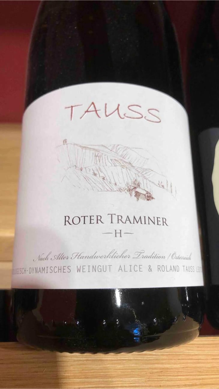 Roter Traminer – H – - Weingut Tauss - Alice & Roland Tauss 