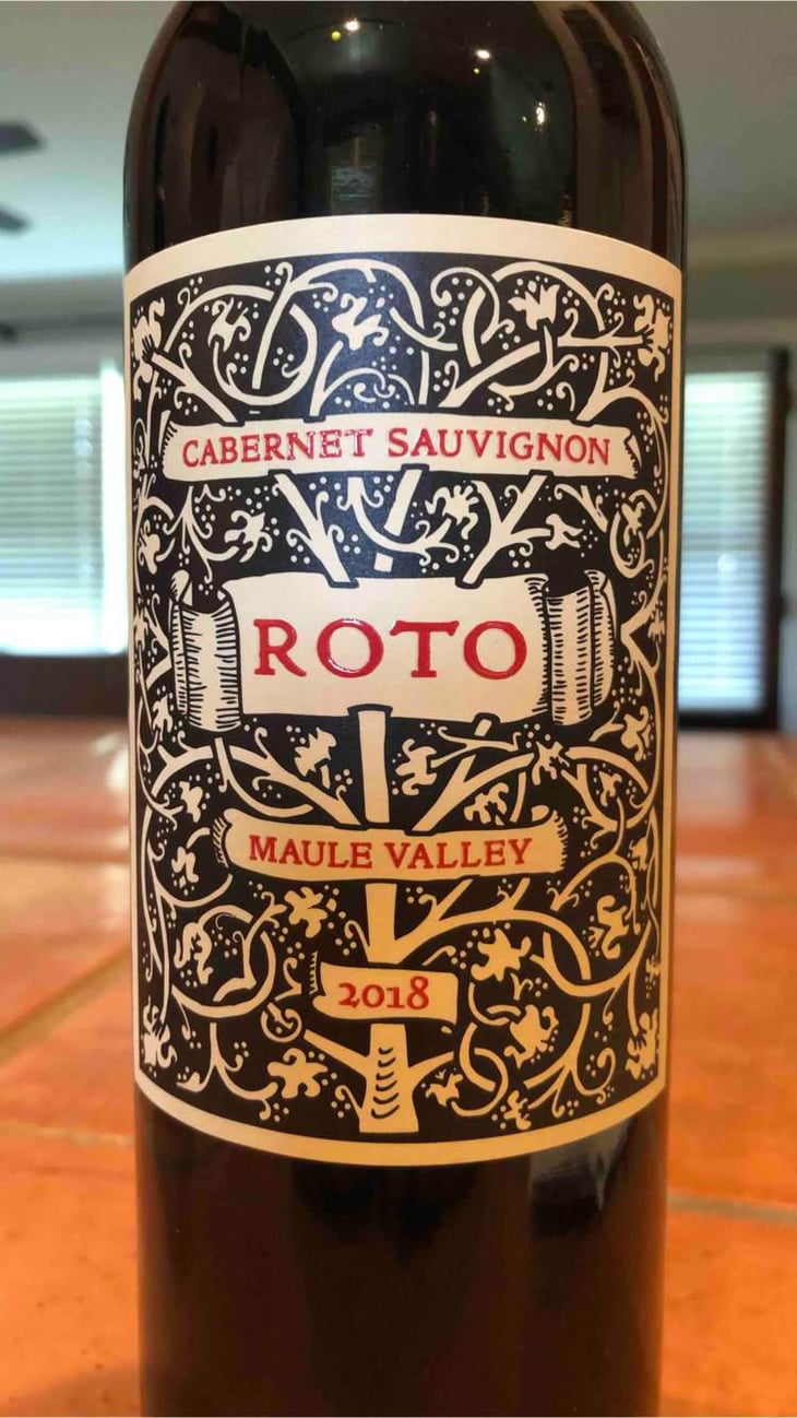 Roto Cabernet Sauvignon - Viña Maitia - David Marcel & Loreto Garau 