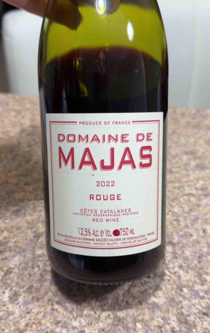 Rouge - Domaine de Majas - Agnès & Alain Carrère 