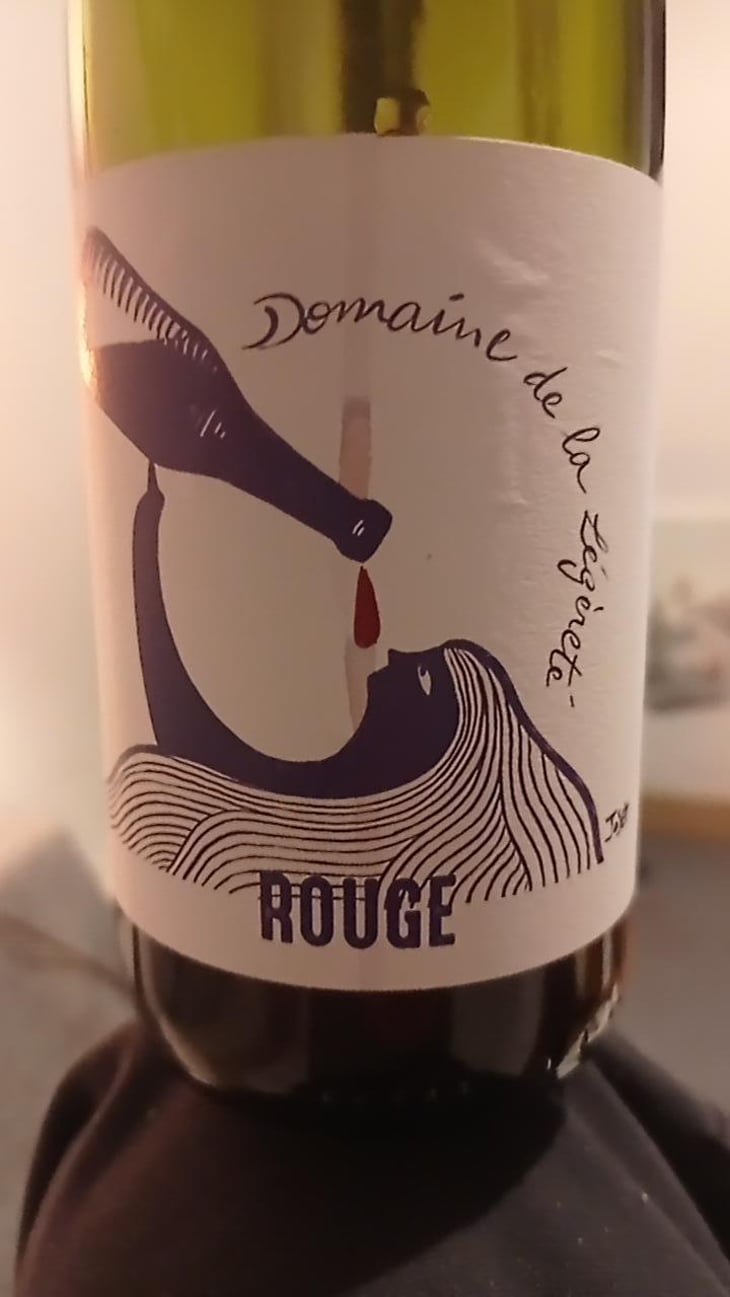 Rouge - Domaine de la Légèreté - Vanessa Letort, Naoufel Zaim & Farid Yahimi -2022