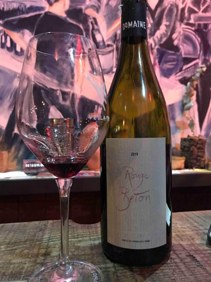Rouge Béton - Domaine Blanc Plume - Raphaël Colin 