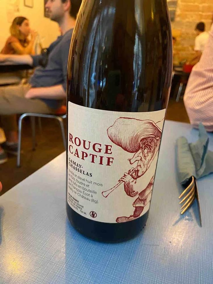 Rouge captif - Chai L'insolent - François Ecot 